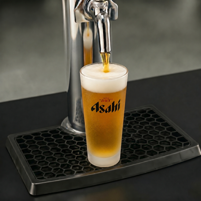 Off Tap Home Bar Noir + Asahi Super Dry