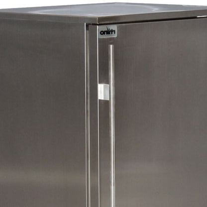Rhino Stainless Steel Quiet Running 1 Door Solid Stainless Bar Fridge Right Hinged - Model SG1R-SD
