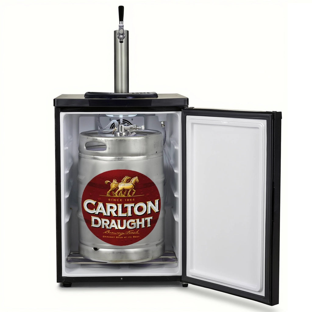 Off Tap Home Bar Noir + Carlton Draught Bundle