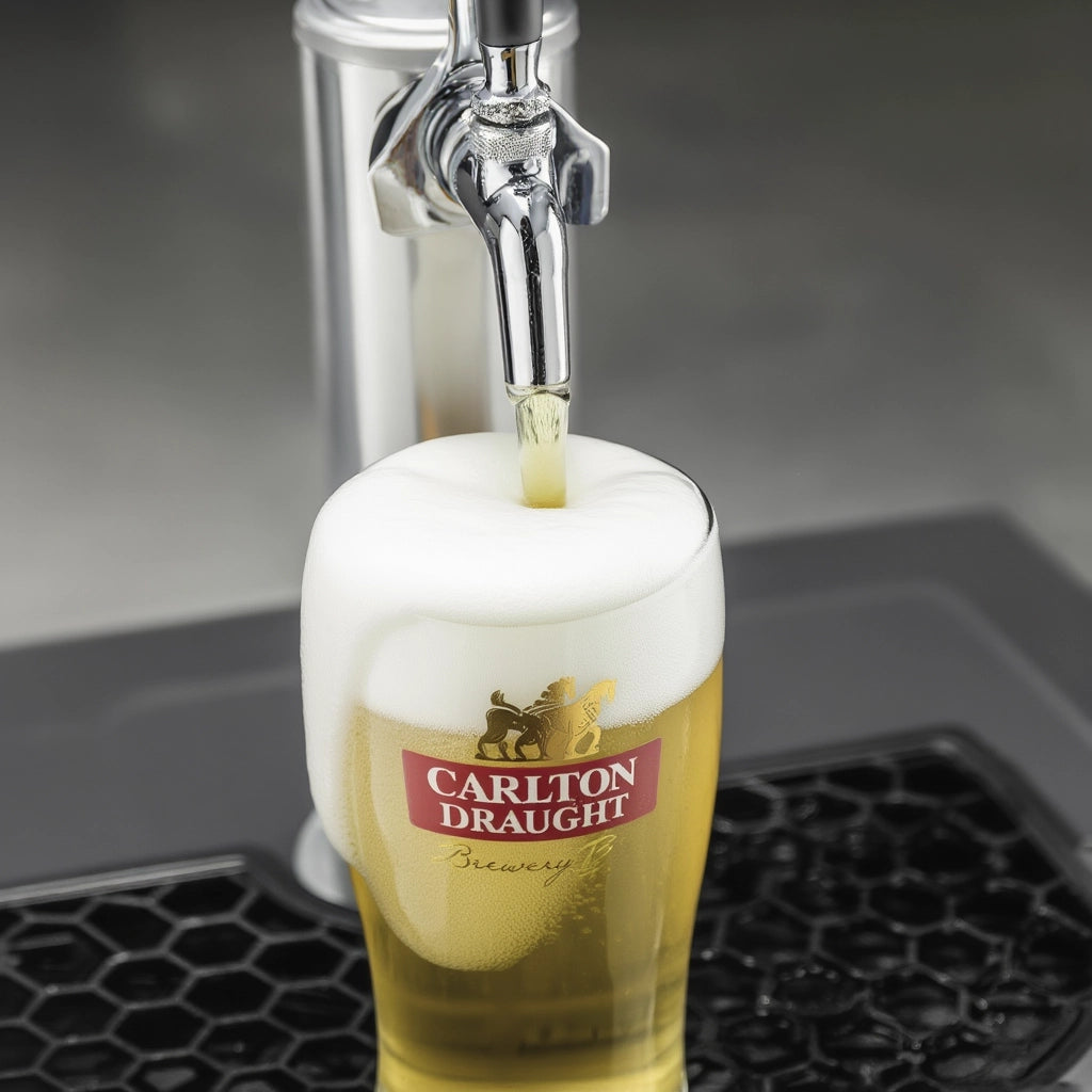 Off Tap Home Bar Noir + Carlton Draught Bundle