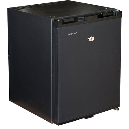 Silent Mini Bar Fridge Under 400mm Deep, Great PC Gamer Fridge - Model DW-SC25