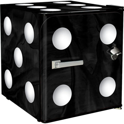 Retro Dice Design Mini Bar Fridge - A Great Gift Idea - ModelBC46B-DICE