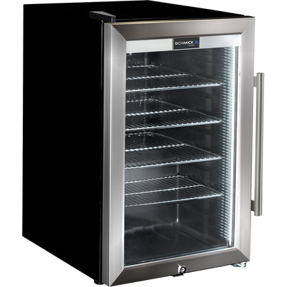 AAA Schmick Tropical Triple Glazed Outdoor Alfresco Glass Door Bar Fridge 70 Litre - Model HUS-SC70L-SS