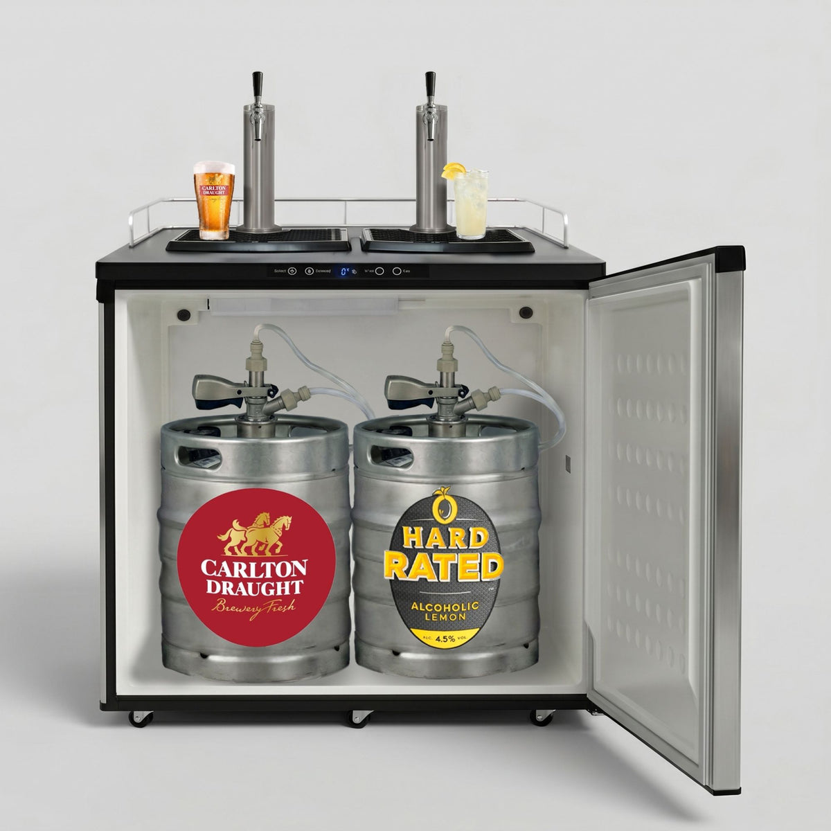 Carlton Draught + Hard Rated Lemon Bundle