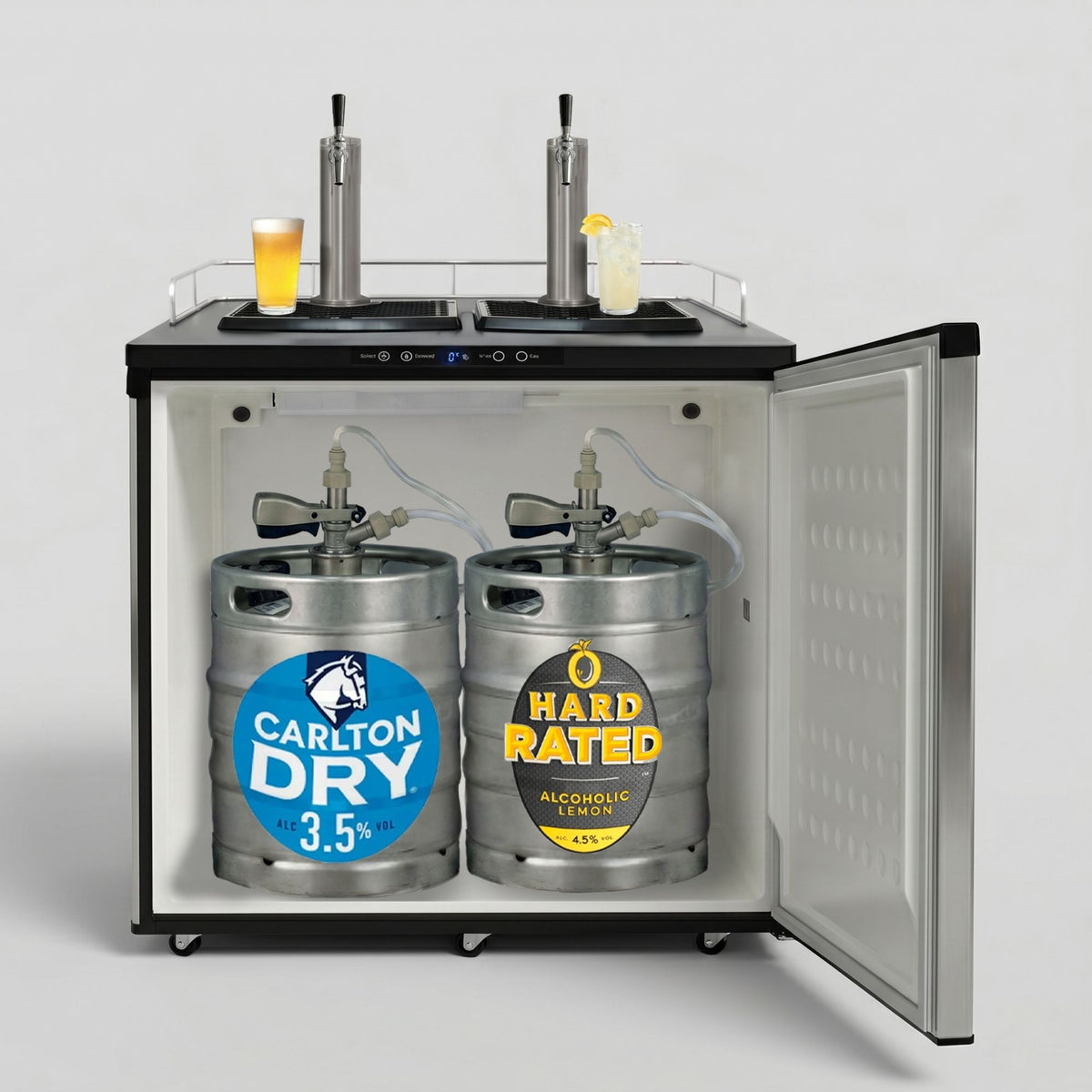 Carlton Dry 3.5 + Hard Rated Lemon Bundle