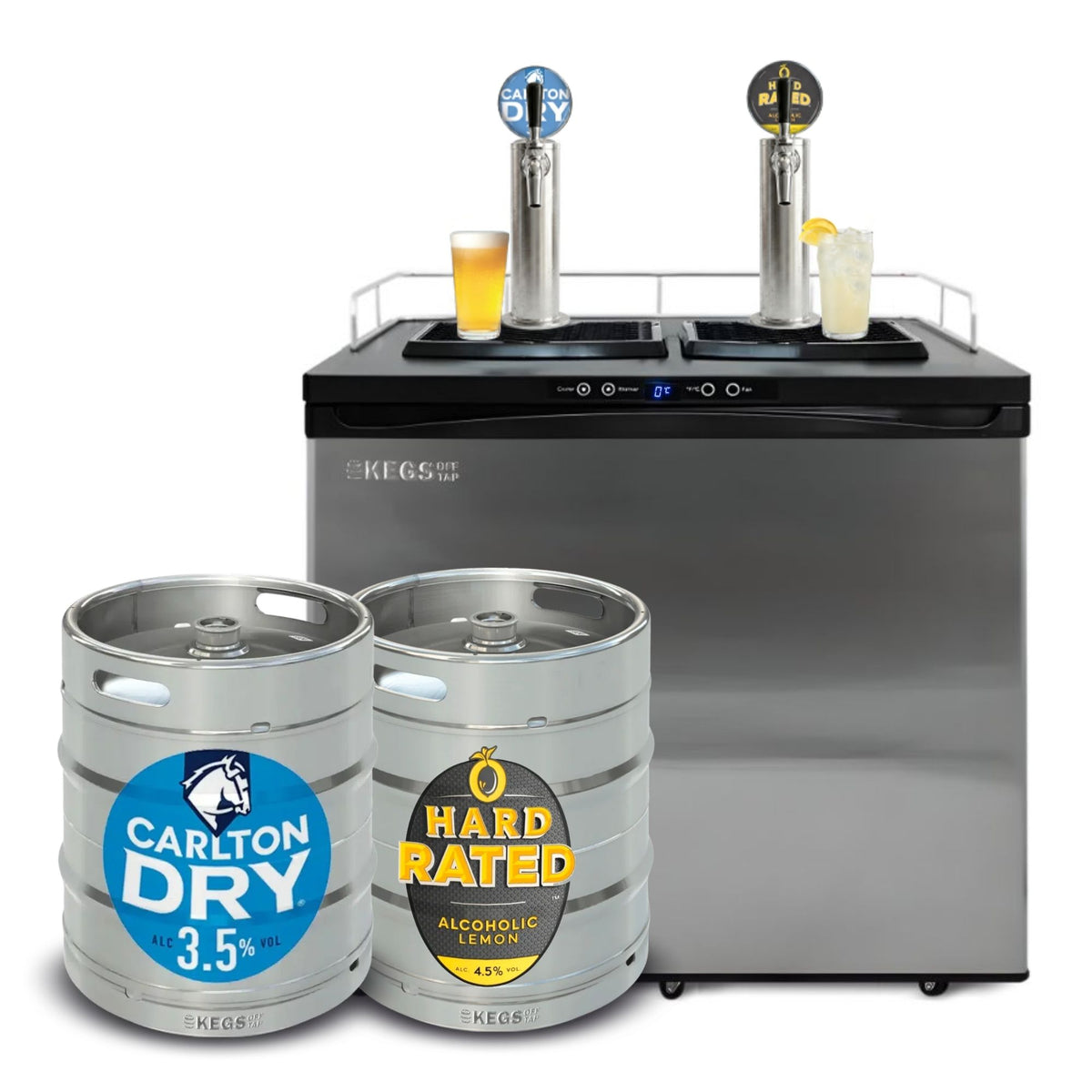 Carlton Dry 3.5 + Hard Rated Lemon Bundle