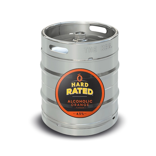 Hard Rated Orange Keg