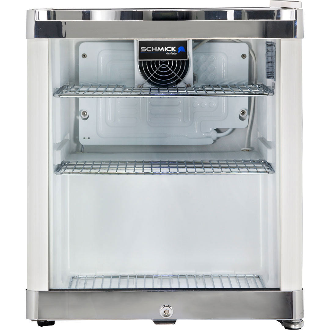 Schmick Glass Door Bar Fridge Tropical Mini 50 Litre - Model HUS-SC50W