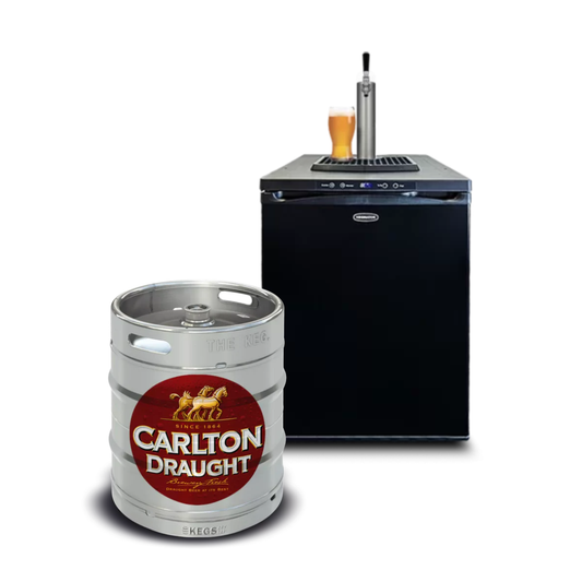 Off Tap Home Bar Noir - Carlton Draught Bundle