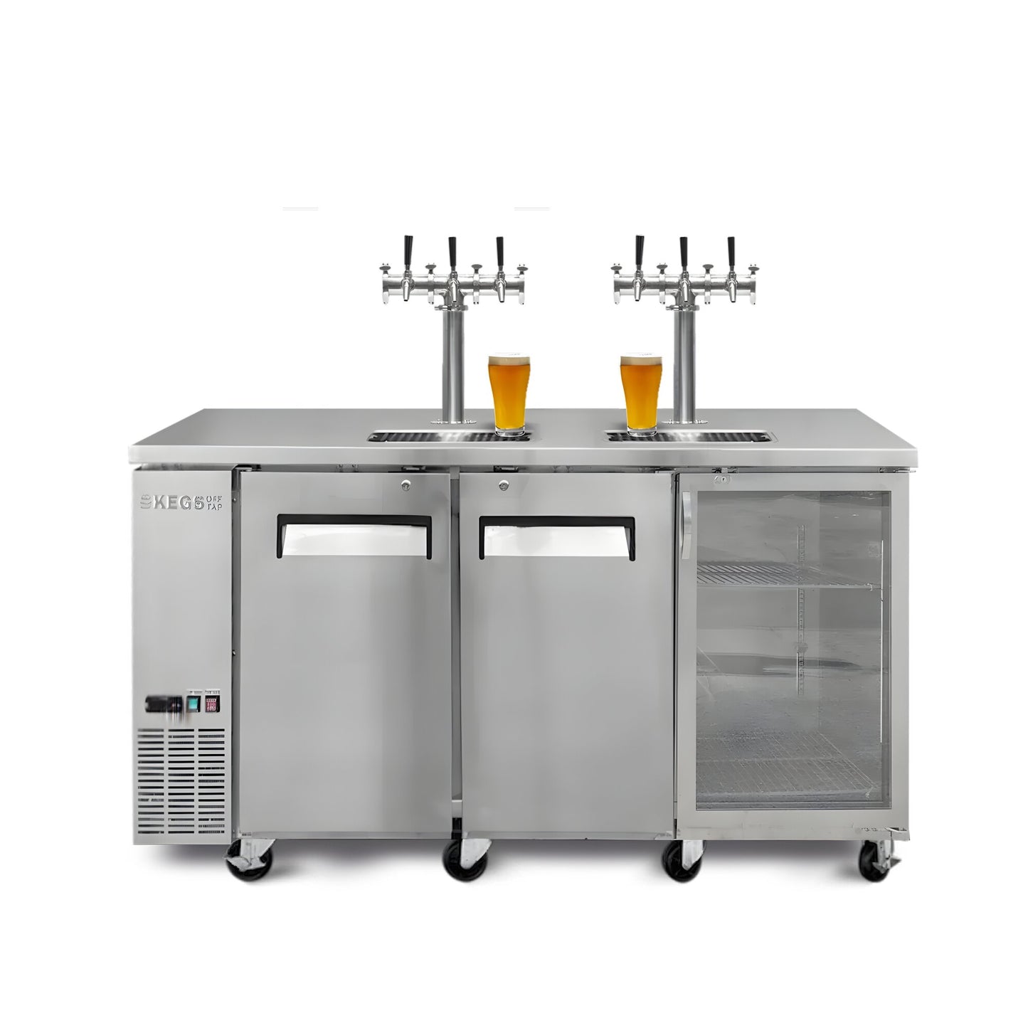 Off Tap Stainless Triple Door