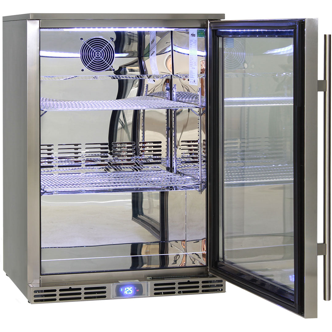 Outdoor Bar Fridge Keeping Beers Cold In 40°C Temperatures - Model GSP1H-SS
