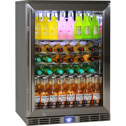 Outdoor Bar Fridge Keeping Beers Cold In 40°C Temperatures - Model GSP1H-SS