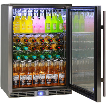 Outdoor Bar Fridge Keeping Beers Cold In 40°C Temperatures - Model GSP1H-SS