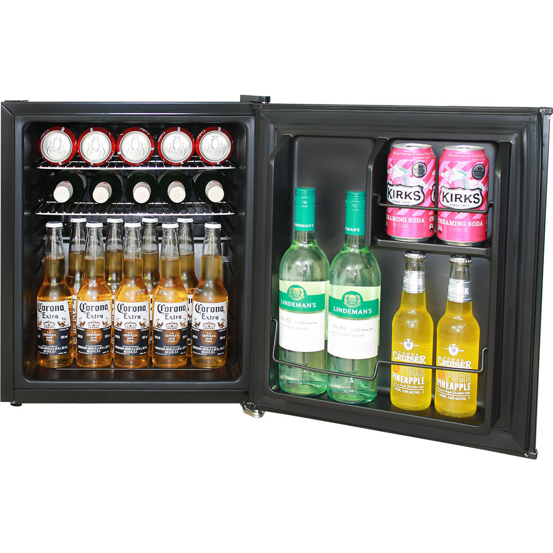 Funky Soccer Ball Football Design Mini Bar Fridge With Handle And Opener - Add Your Name - Model BC46B-SOCCER