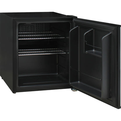 Retro Black Small Vintage Mini Bar Fridge 46 Litre Schmick Brand With Opener - Model HUS-BC46B-RET