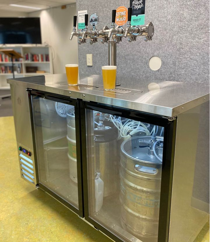 Off Tap Super Deluxe Double installed in a commercial venue