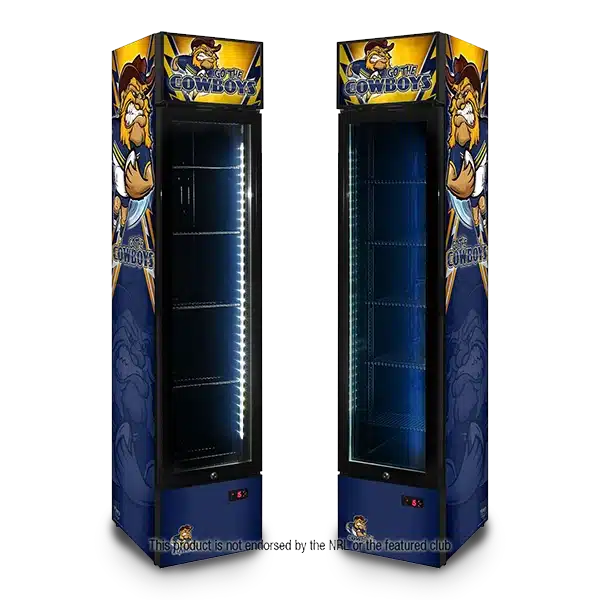 Rugby Upright Bar Fridge - Cowboys image