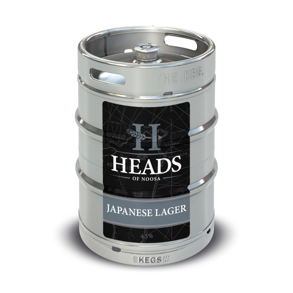 Heads of Noosa Japanese Lager Keg - 50L image