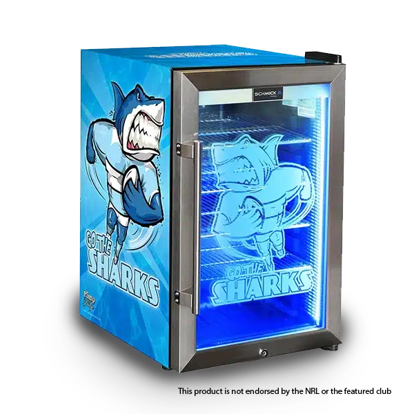 Rugby Bar Fridge - Sharks image