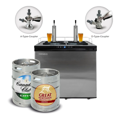 Off Tap Home Bar – Deluxe Bundle - Canadian Club & Dry & Great Northern Original image