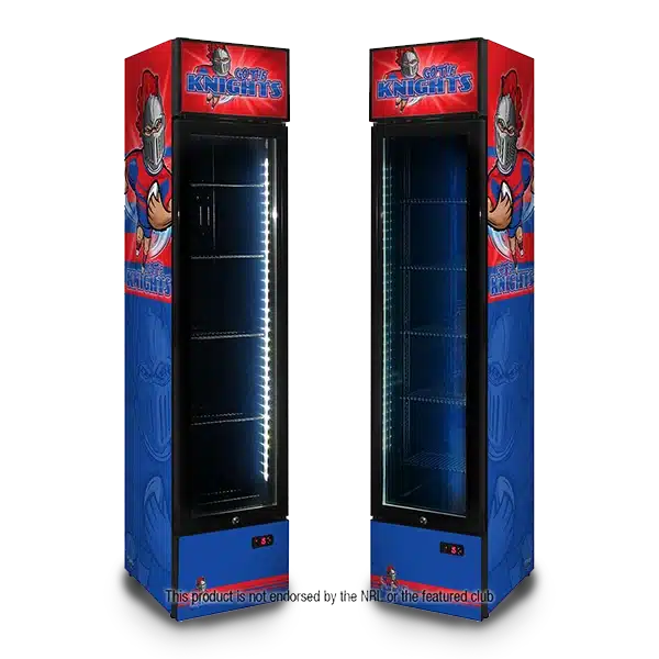 Rugby Upright Bar Fridge - Knights image