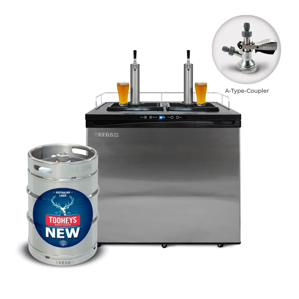 Off Tap Home Bar – Deluxe Bundle - Tooheys New image