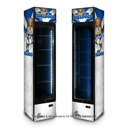 Rugby Upright Bar Fridge - Bulldogs image