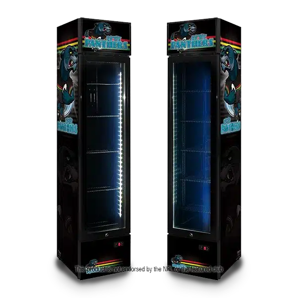 Rugby Upright Bar Fridge - Panthers image