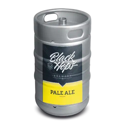 Black Hops Pale Ale Keg