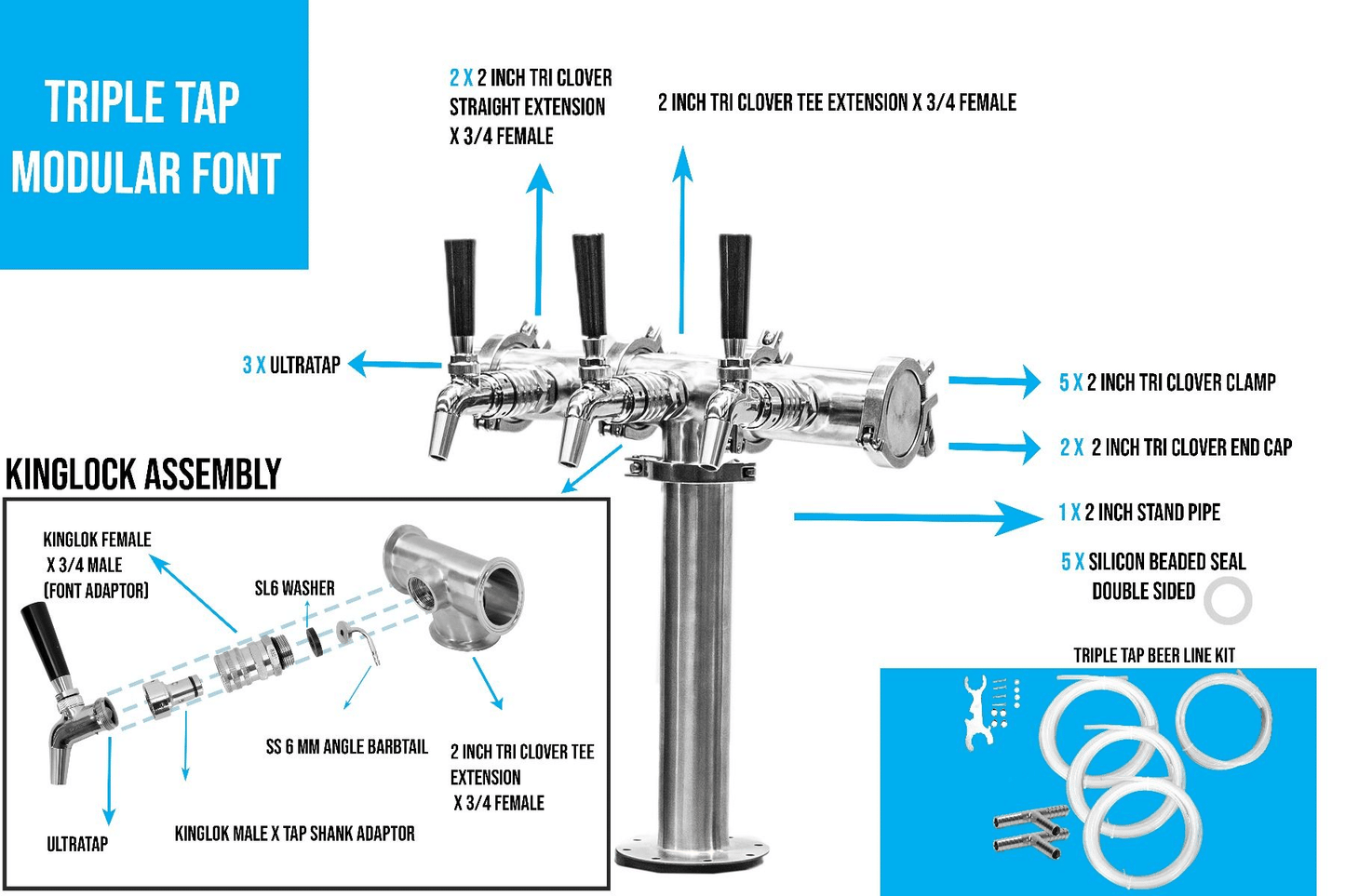 Off Tap Modular Font Triple image 1
