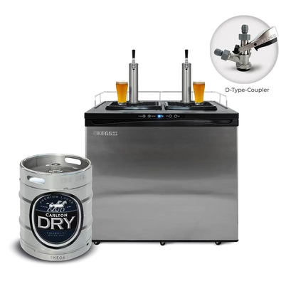 Off Tap Home Bar – Deluxe Bundle - Carlton Dry image