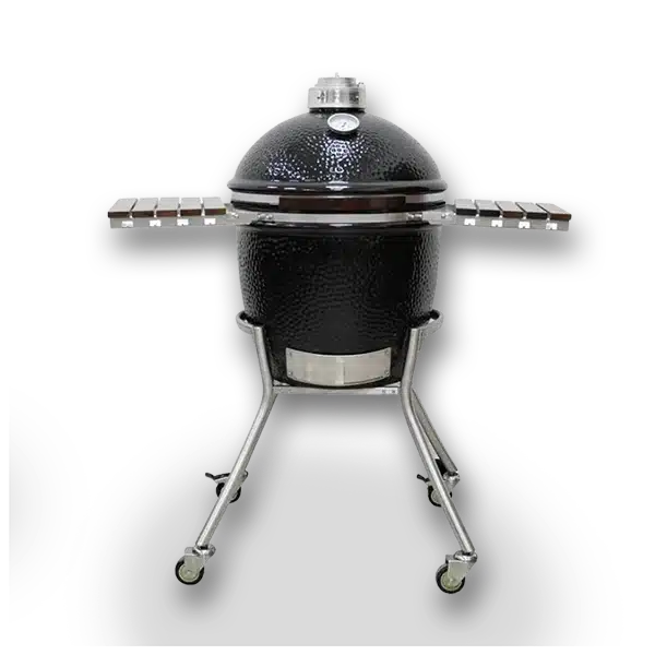 Kamado Grill on Simple Cart 23″ Black image 0