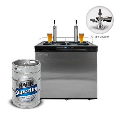 Off Tap Home Bar – Deluxe Bundle - Hahn Super Dry image