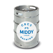 CBCo Middy Lager Keg