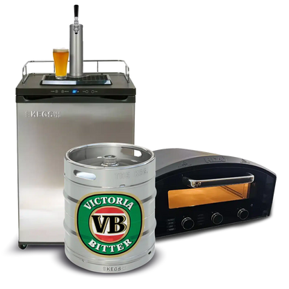 Off Tap Kegerator & Pizza Oven Bundle - Victoria Bitter image