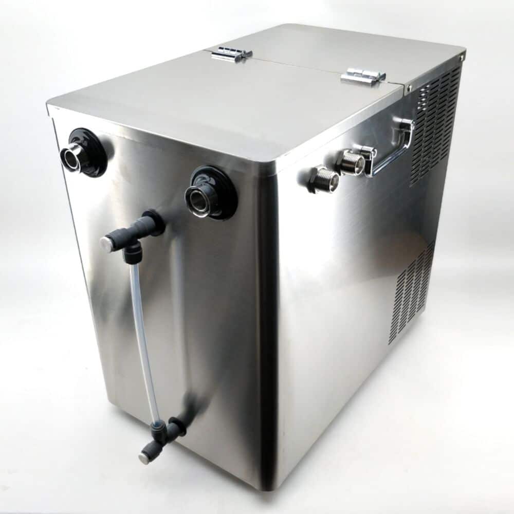 Benchtop Glycol Keg Dispenser - Stainless Steel [Dual tap] image 1
