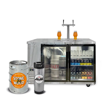 Off Tap Super Deluxe – Double Bundle - Asahi Super Dry + Stone & Wood Pacific Ale image