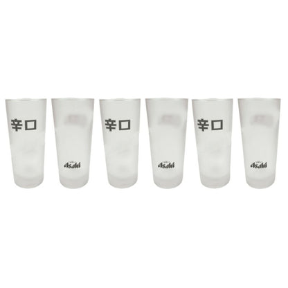 Asahi Super Dry Beer Glasses 300ml - 6 image