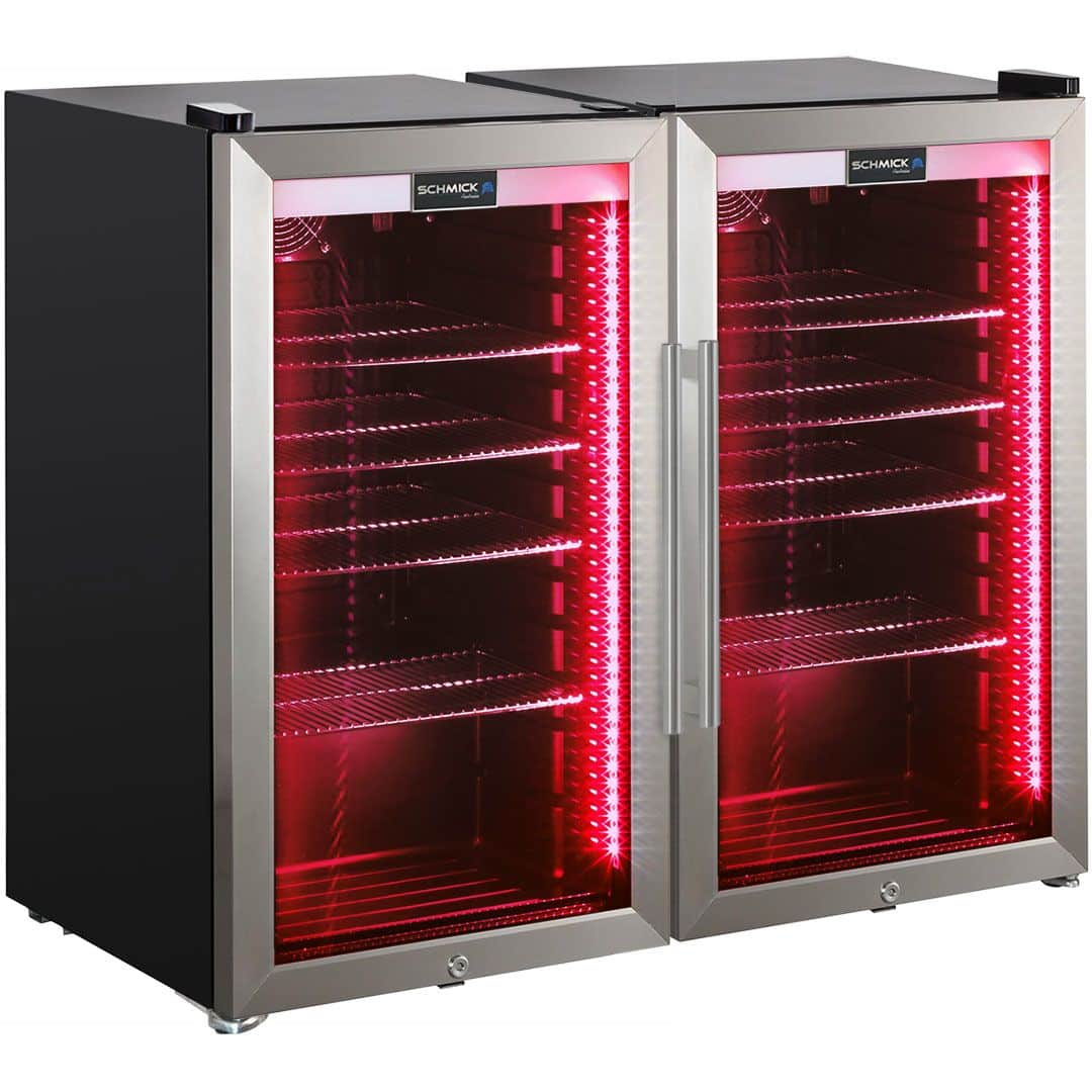 Schmick Stainless Double LED - Red image