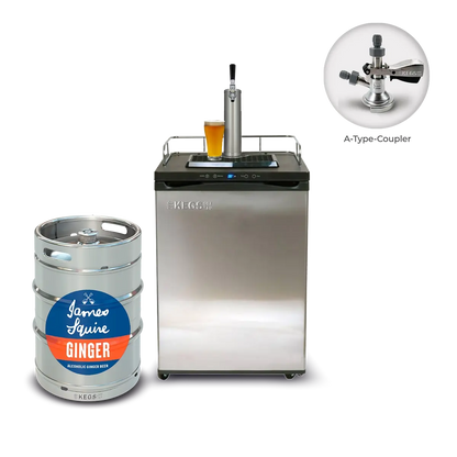 Off Tap Home Bar – Single Tap Bundle - 50L James Squire Ginger Beer image