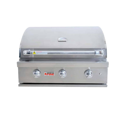 Grand Fire 32″ Silverline BBQ - Built In image