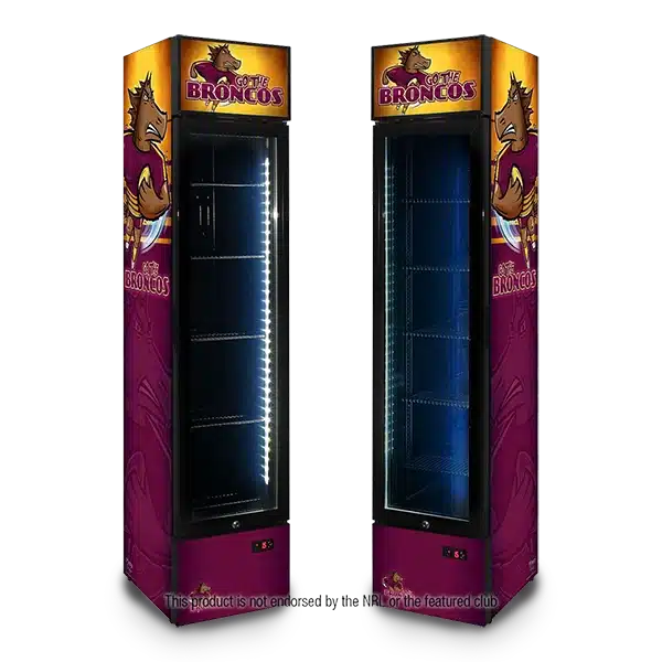 Rugby Upright Bar Fridge - Broncos image