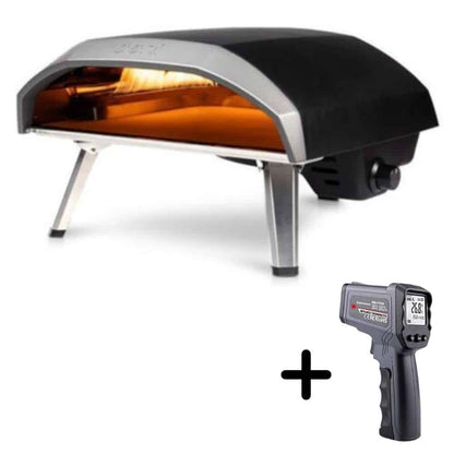 Ooni Koda 16" Portable Gas Fired Outdoor Pizza Oven *Free Shipping Aus Wide* - Oven + Thermometer image